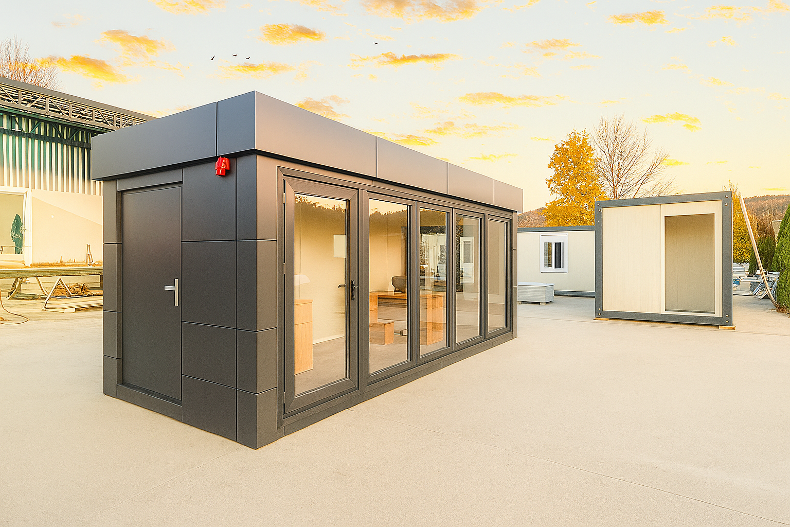 Gartenoffice Container - Flexible Einsatzmöglichkeiten und Konfiguration